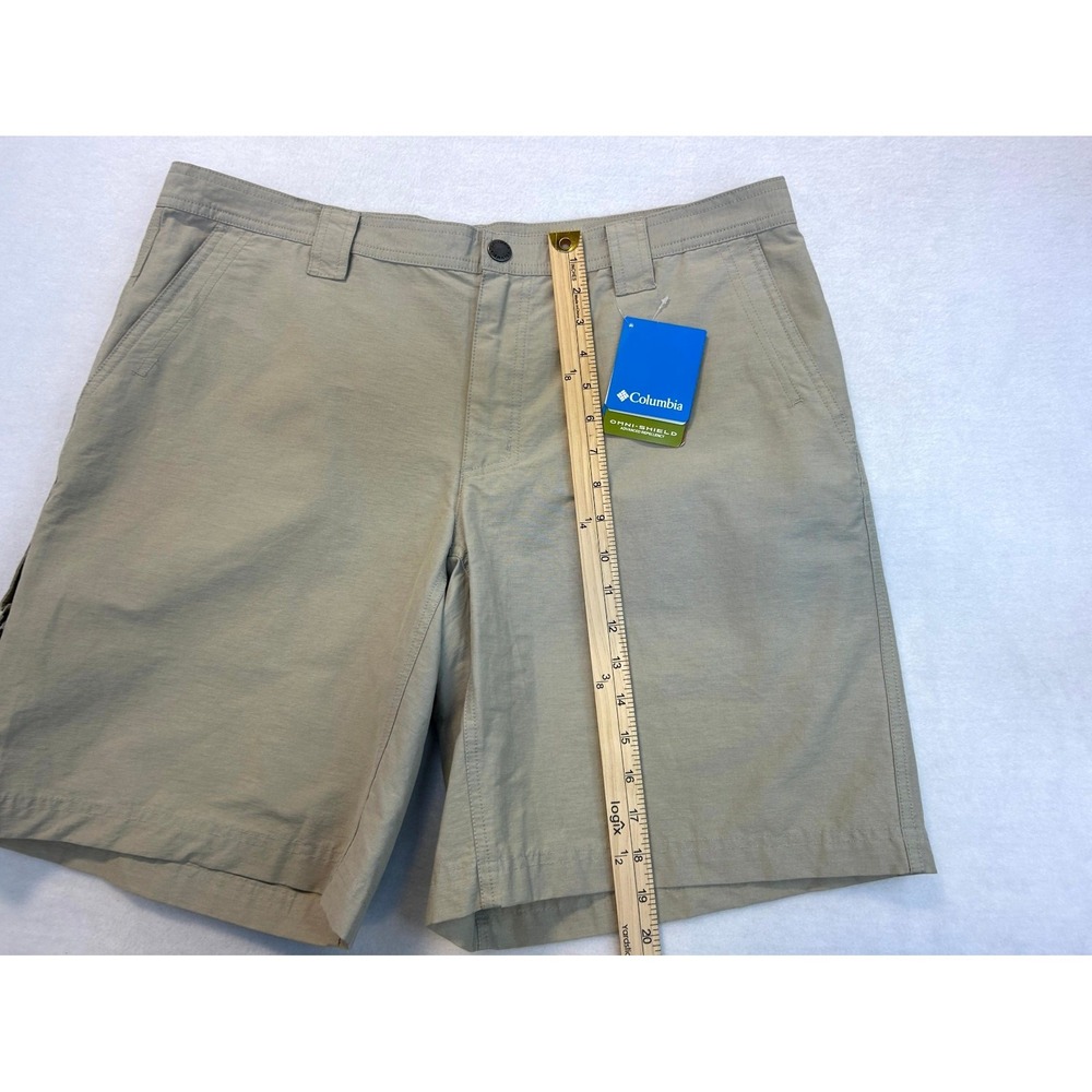 NWT Columbia Utilizer II Shorts Men's 38 Beige 10" Inseam Utility Outdoor Hiking - Picture 5 of 12